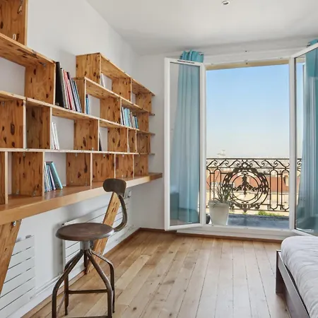 Apartmán Montmartre Penthouse Paříž